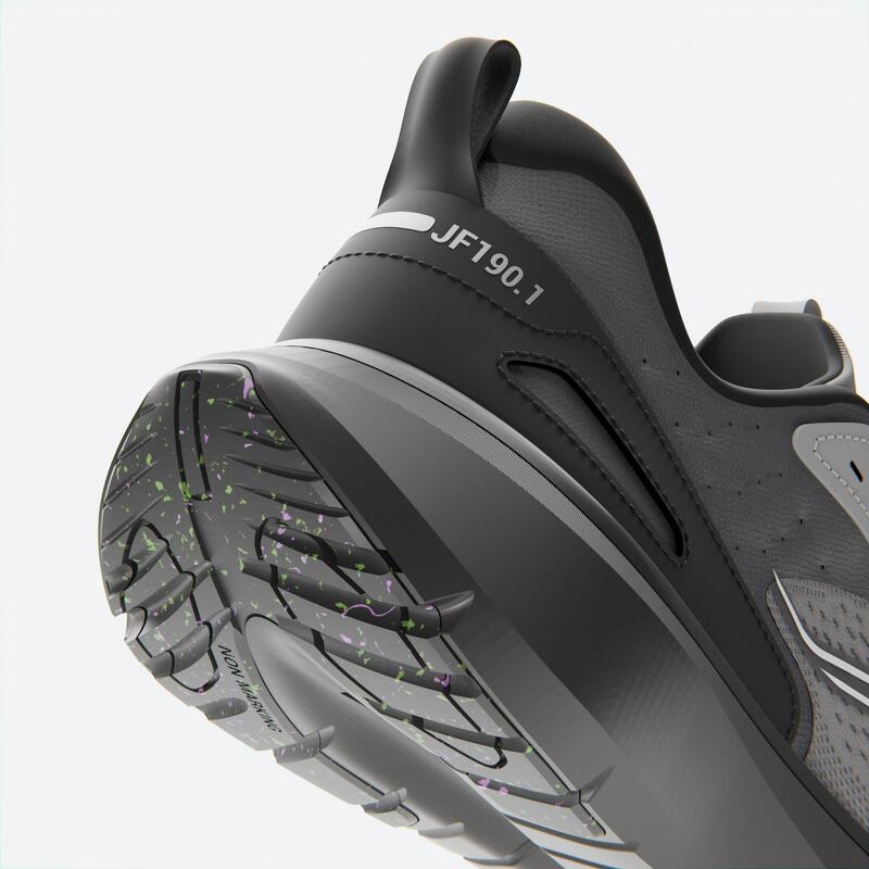 Hardloopschoenen voor heren JOGFLOW 190.1 zwart grijs