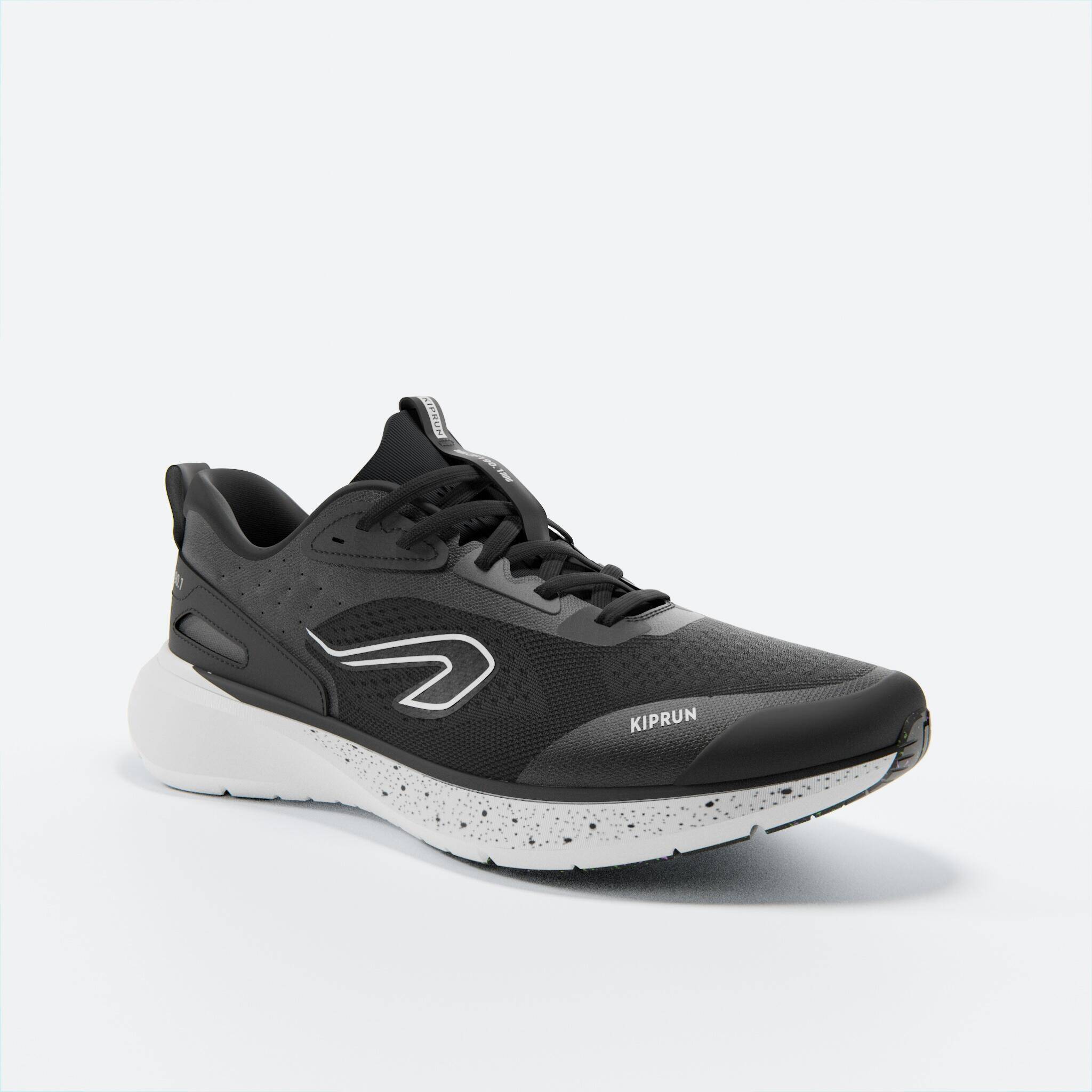 Men Running Shoes Superior Grip Cushioned Upto 20km/week, Jogflow 190.1 - Black -  4