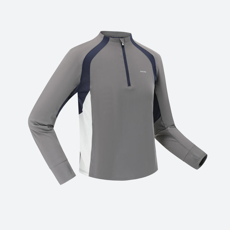 Junior hiking MH900 ANTI UV long sleeve grey