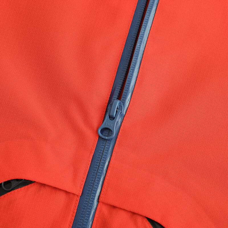 Children's waterproof hiking jacket - MH550 - red