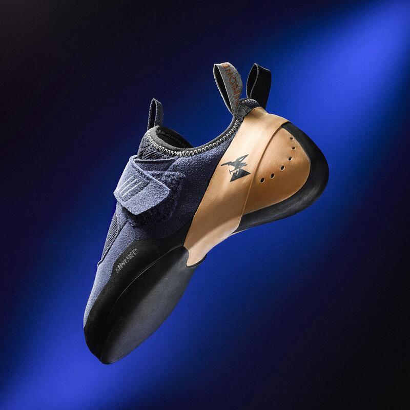 MEN'S CLIMBING SHOE VERTIKA SLIPPER SOFT OCHRE Decathlon