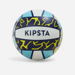 Ballon de plage taille 3 - BV100 Fun bleu jaune