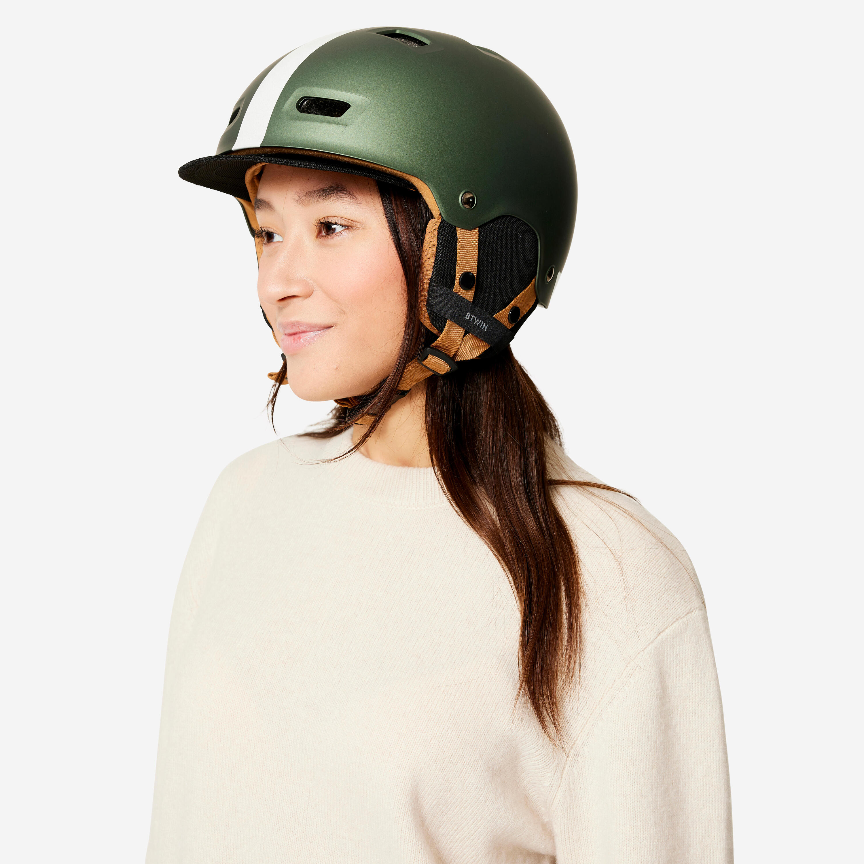 City Cycling Bowl Helmet 540 - Khaki 3/10