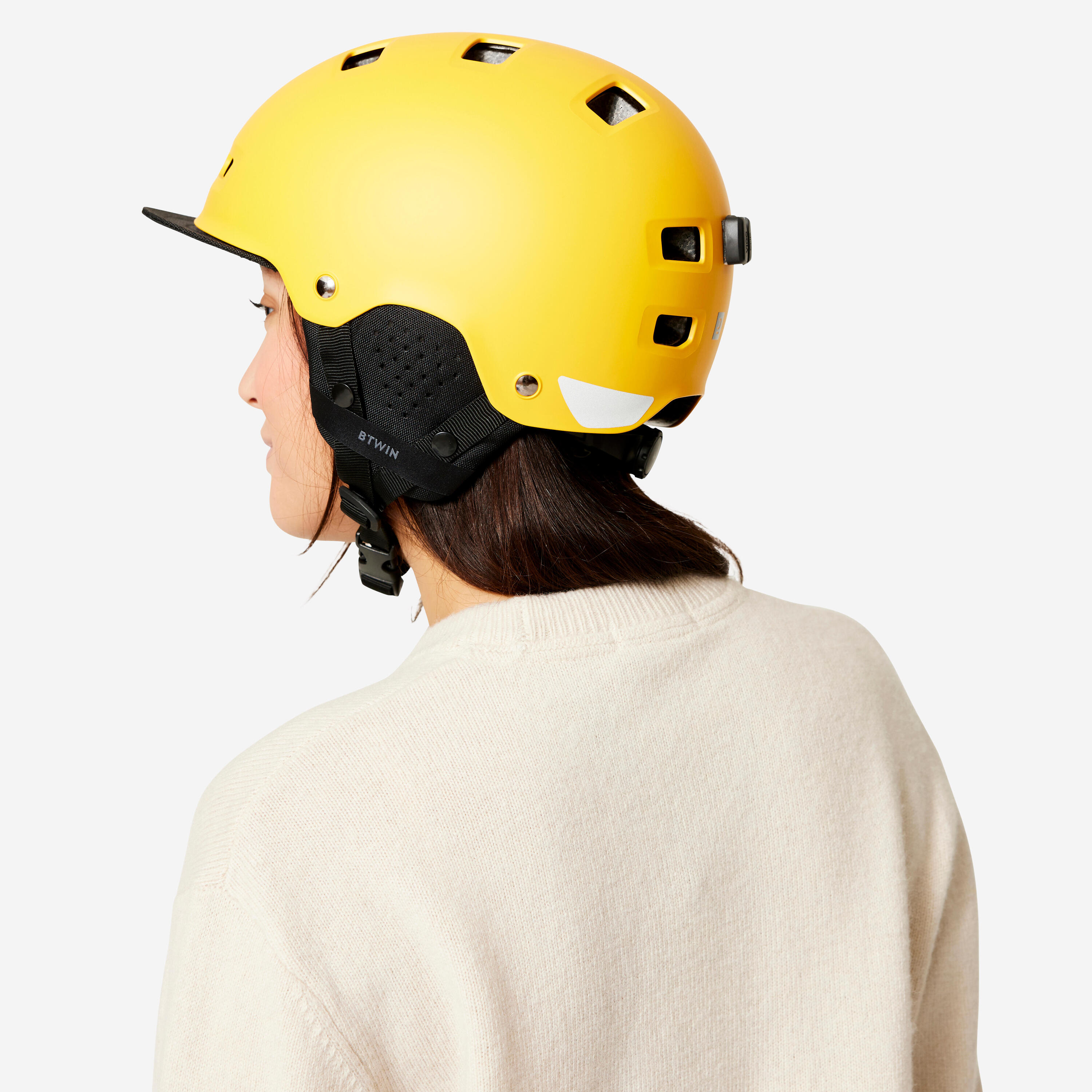 City Cycling Bowl Helmet - Yellow 4/9