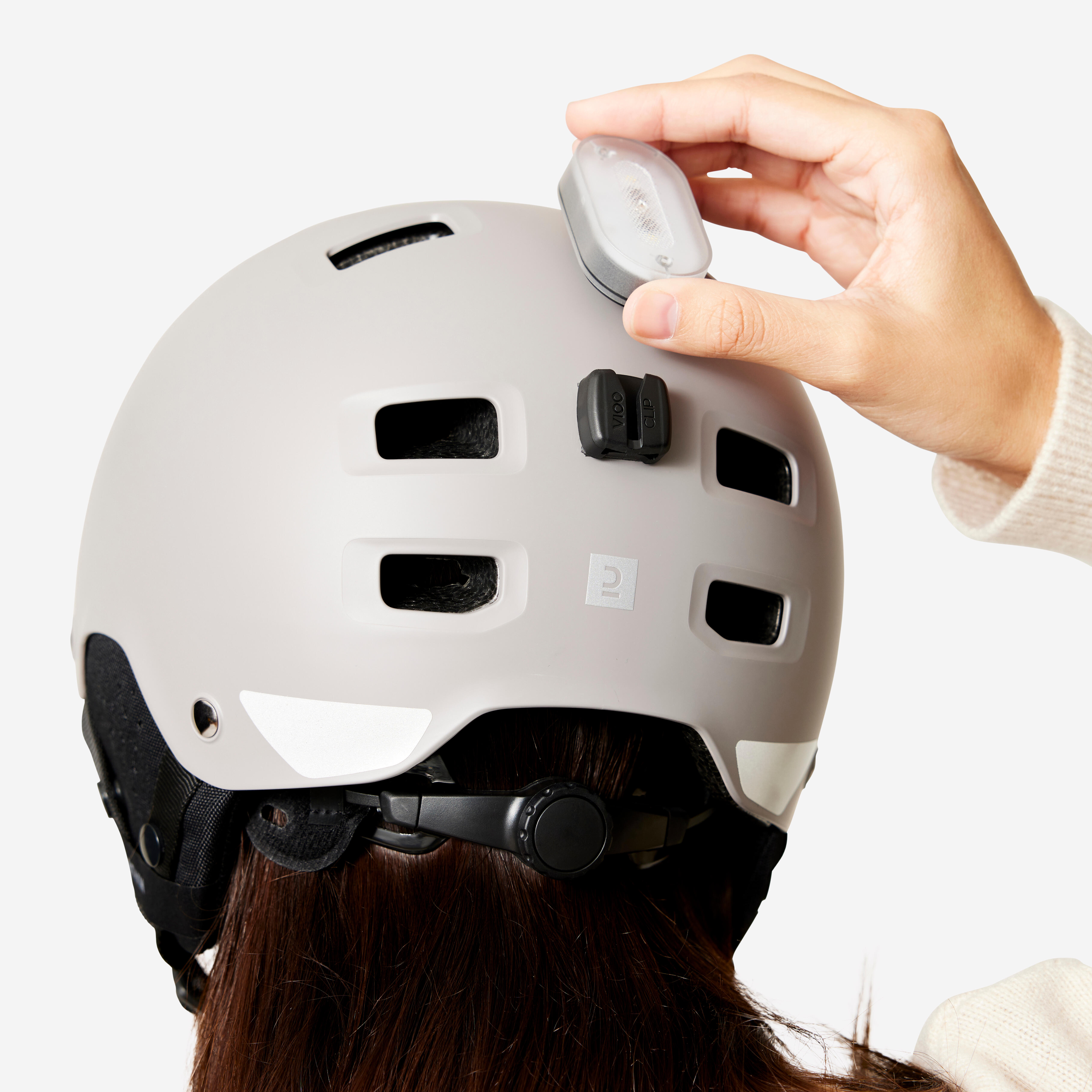 Casque velo ville femme decathlon sale