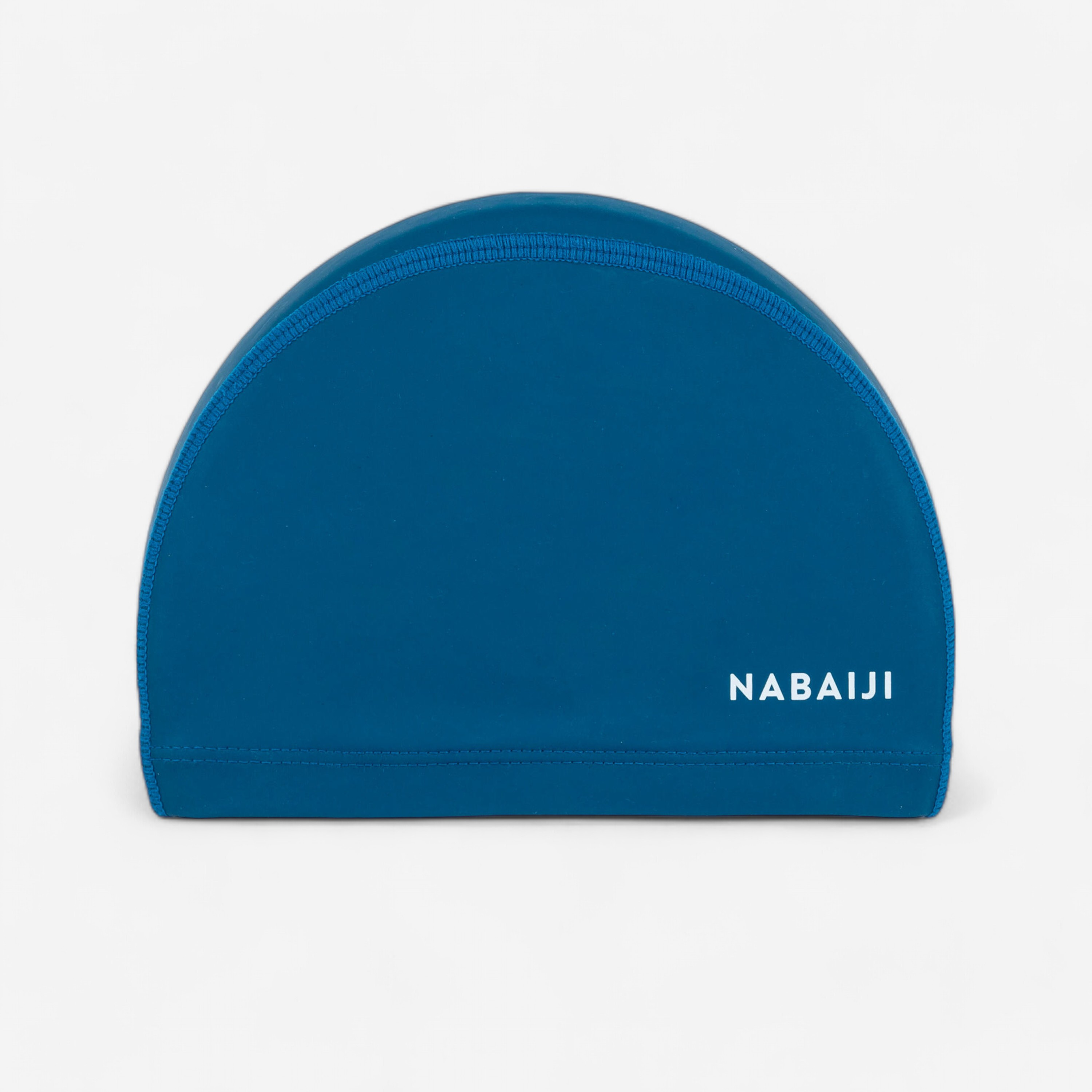 Bonnet de bain en maille enduite taille m, bleu - Nabaiji