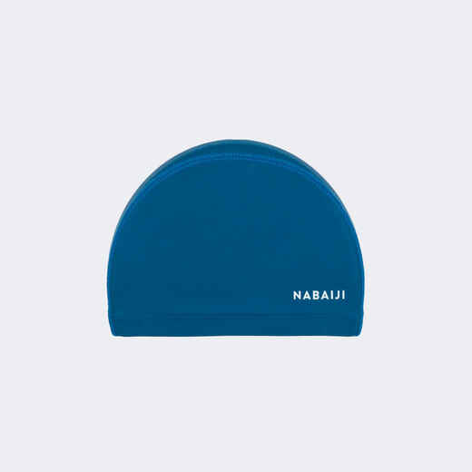 
      Coated mesh swim cap - Plain fabric - Size M - Blue
  