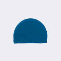 Coated mesh swim cap - Plain fabric - Size M - Blue