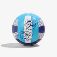 Beach Volleyball Size 5 BV100 Classic - Blue