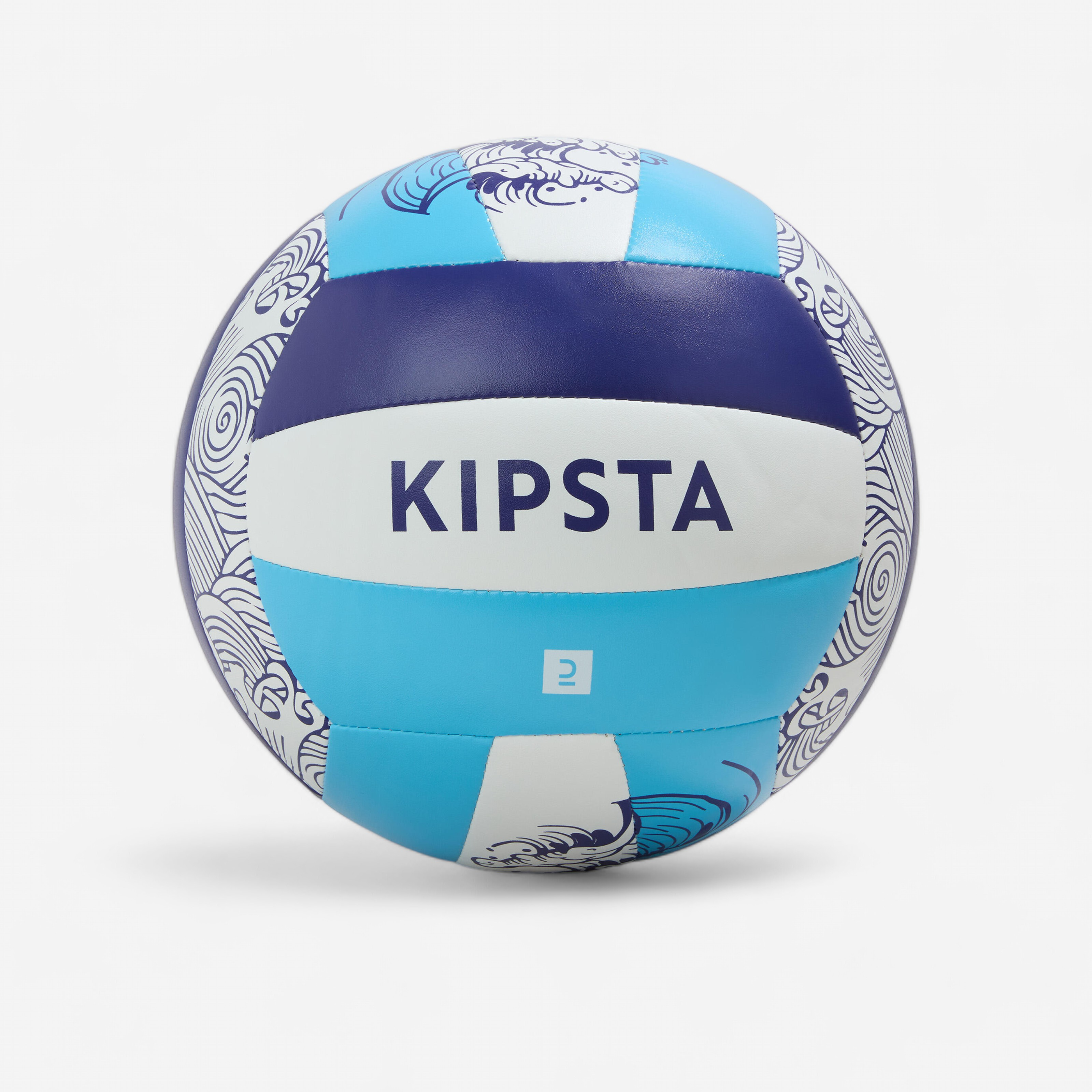 Ballon de beach volley - BV100 classic taille 5 - bleu