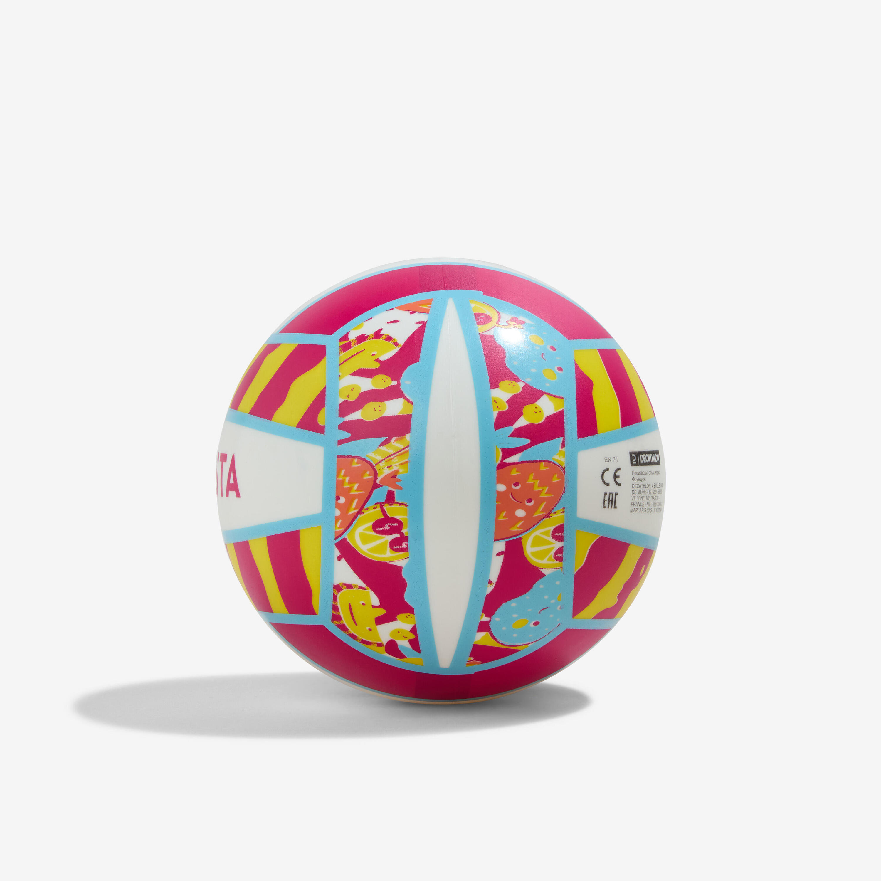 Beach Ball Size 3 BV100 Fun - Pink 2/3