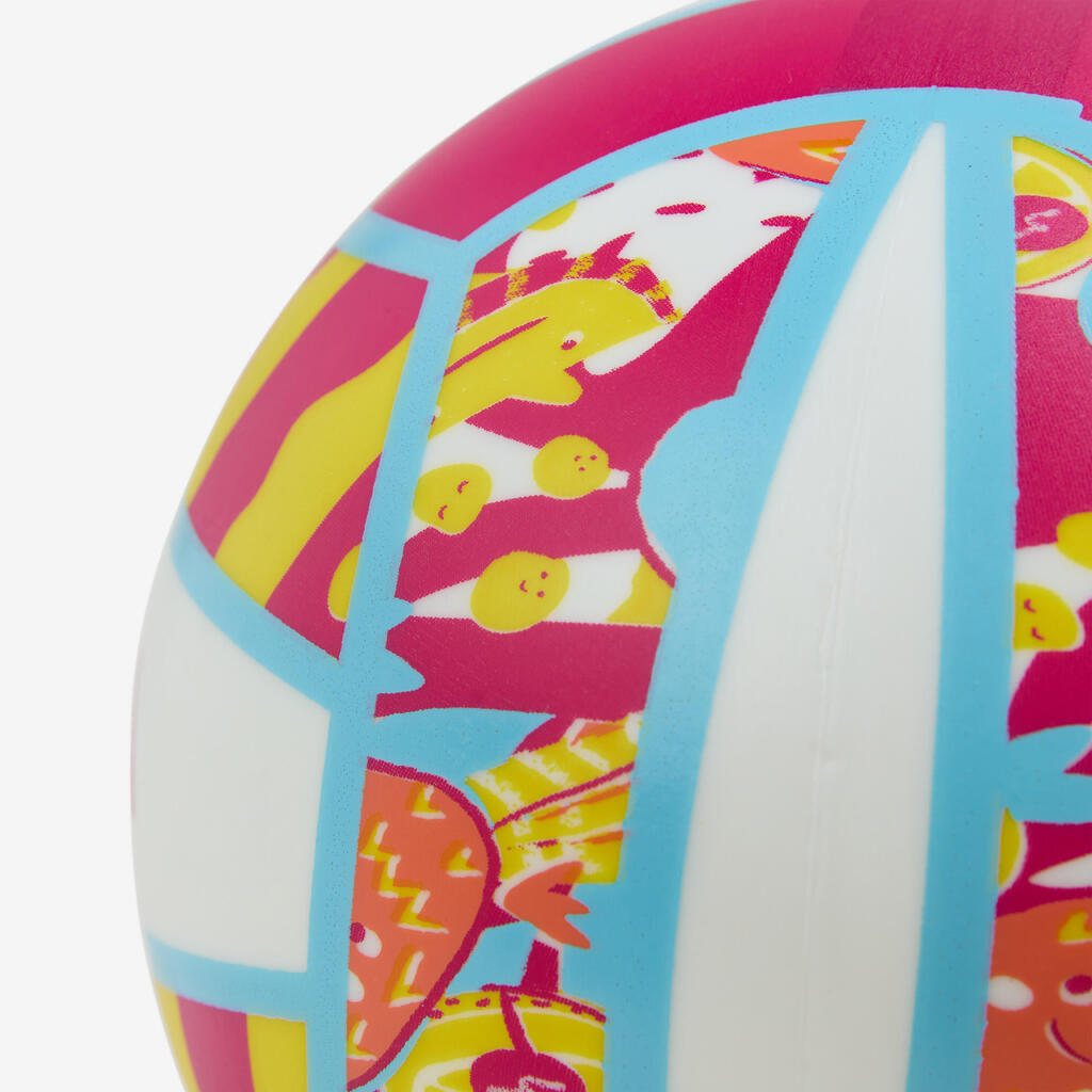 Ballon de plage taille 3 - BV100 Fun Rose