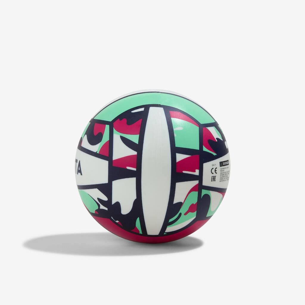 Paplūdimio tinklinio kamuolys „BV100 Fun“, 3 dydžio, rožinis
