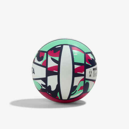 Paplūdimio tinklinio kamuolys „BV100 Fun“, 3 dydžio, rožinis
