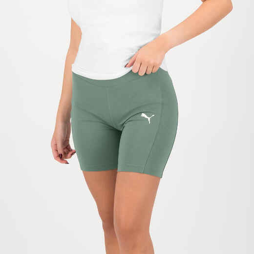 
      Women's Short Fitness Leggings - Green
  