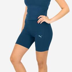 Leggings Fitness Puma Mujer Azul Cortos