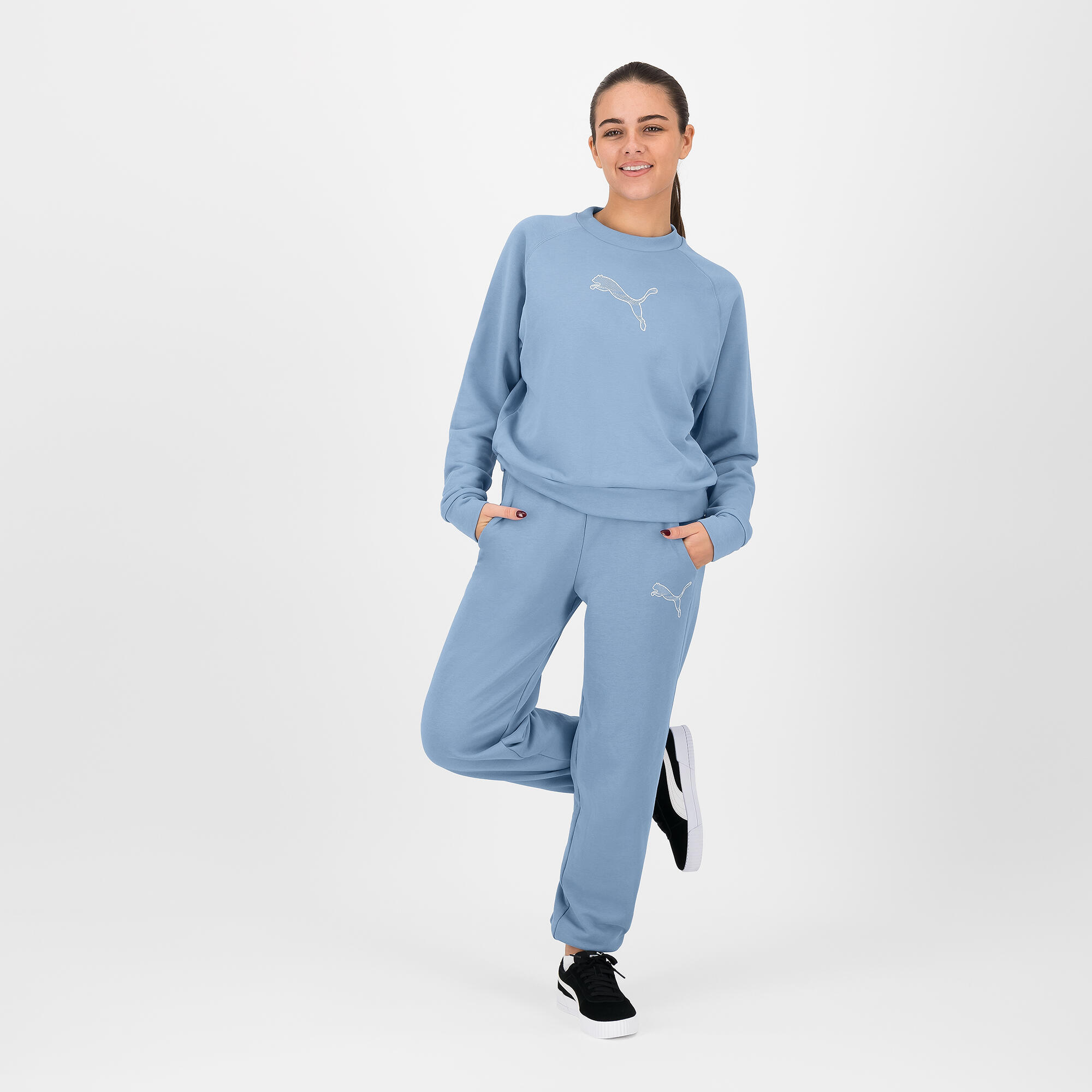 Sweat fitness PUMA femme bleu 5/5