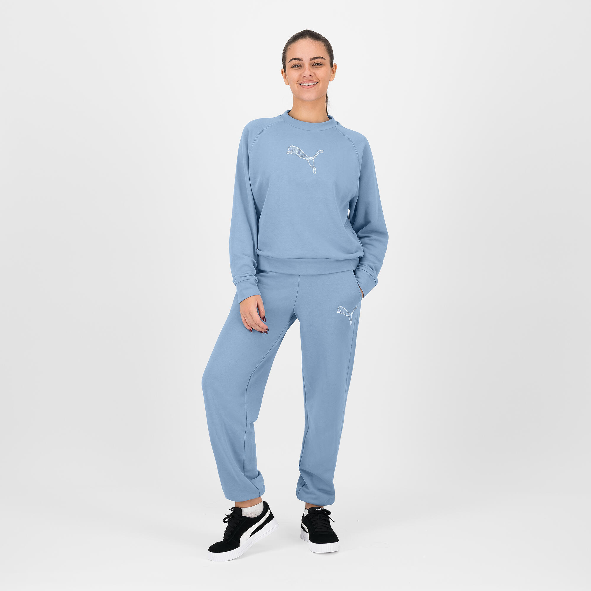 Sweat fitness PUMA femme bleu 2/5