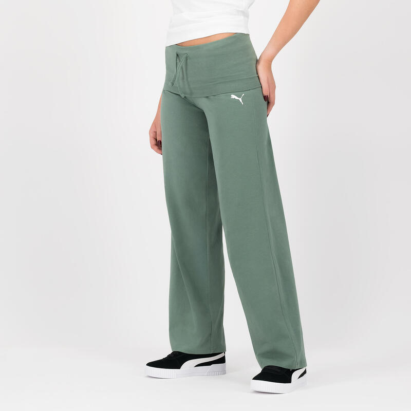 Pantalon Jogger Verde Mujer