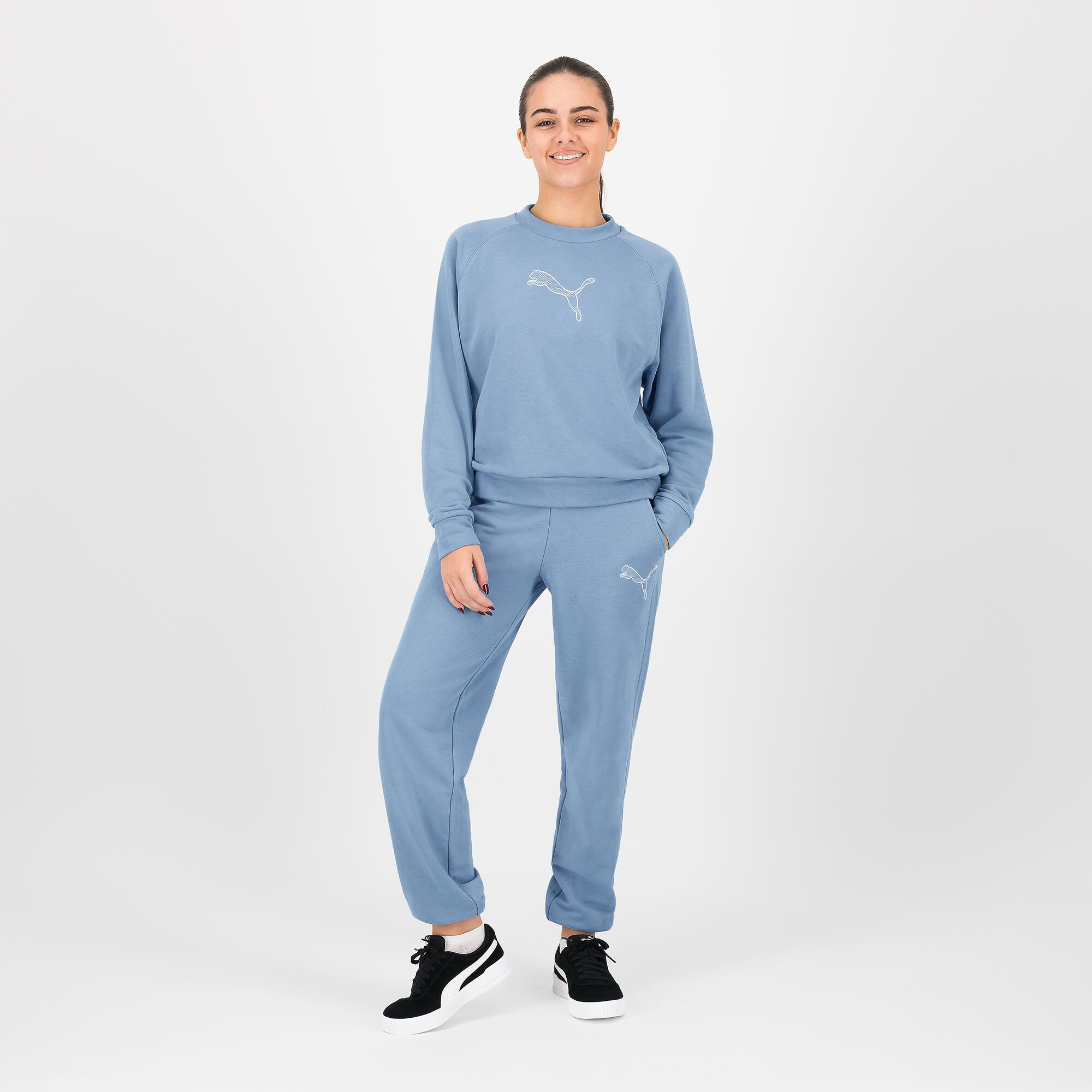 Jogging puma on sale femme bleu