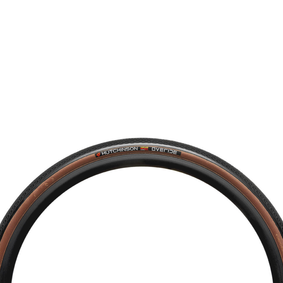 Opona szutrowa gravel Hutchinson Overide 700x40 Hardskin Tubeless Ready Tanwall