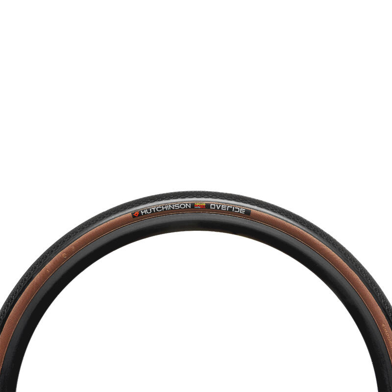 Cauciuc Gravel Hutchinson Overide 700x40 Hardskin Tubeless Ready Tanwall (bronz)