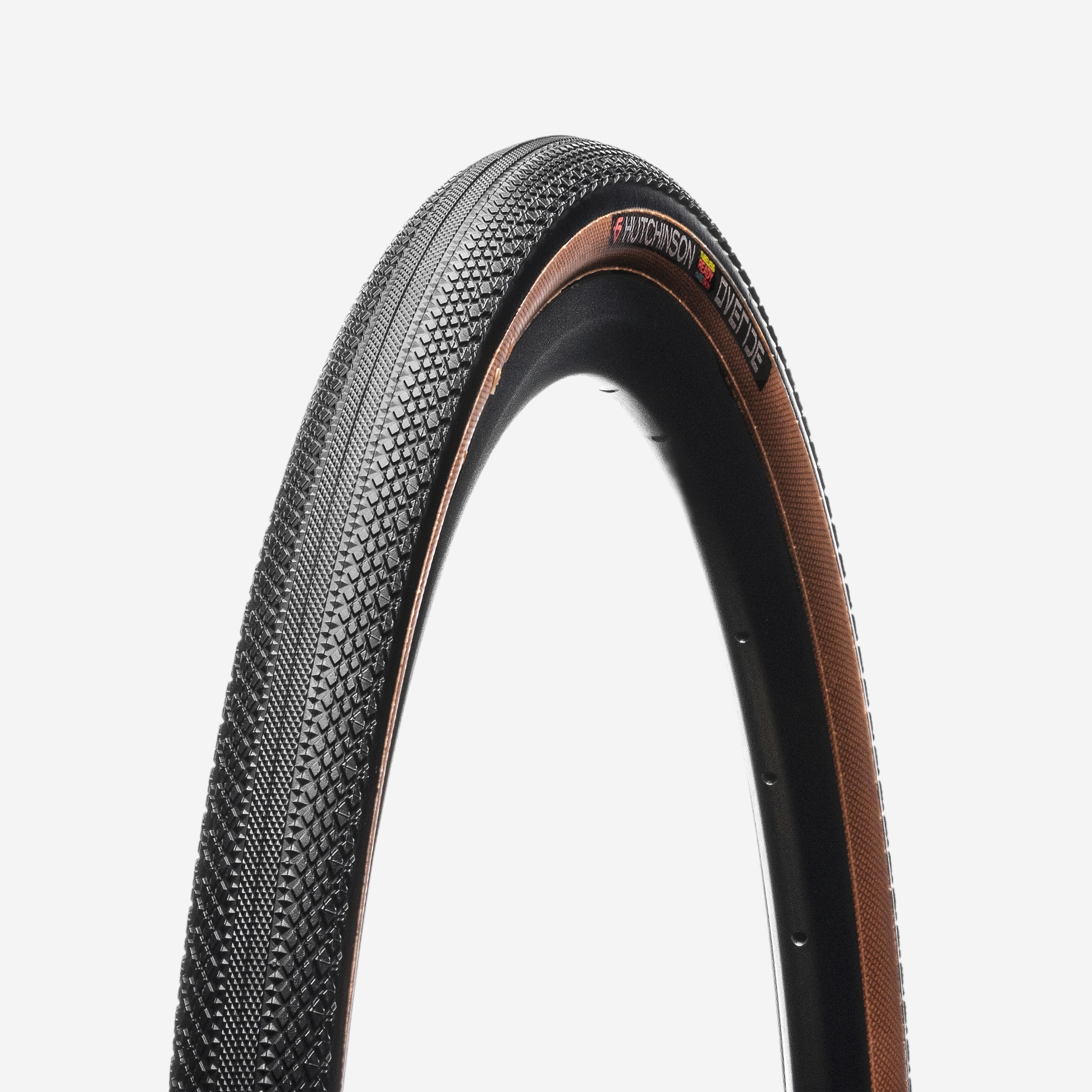 Opona szutrowa gravel Hutchinson Overide 700x40 Hardskin Tubeless Ready Tanwall