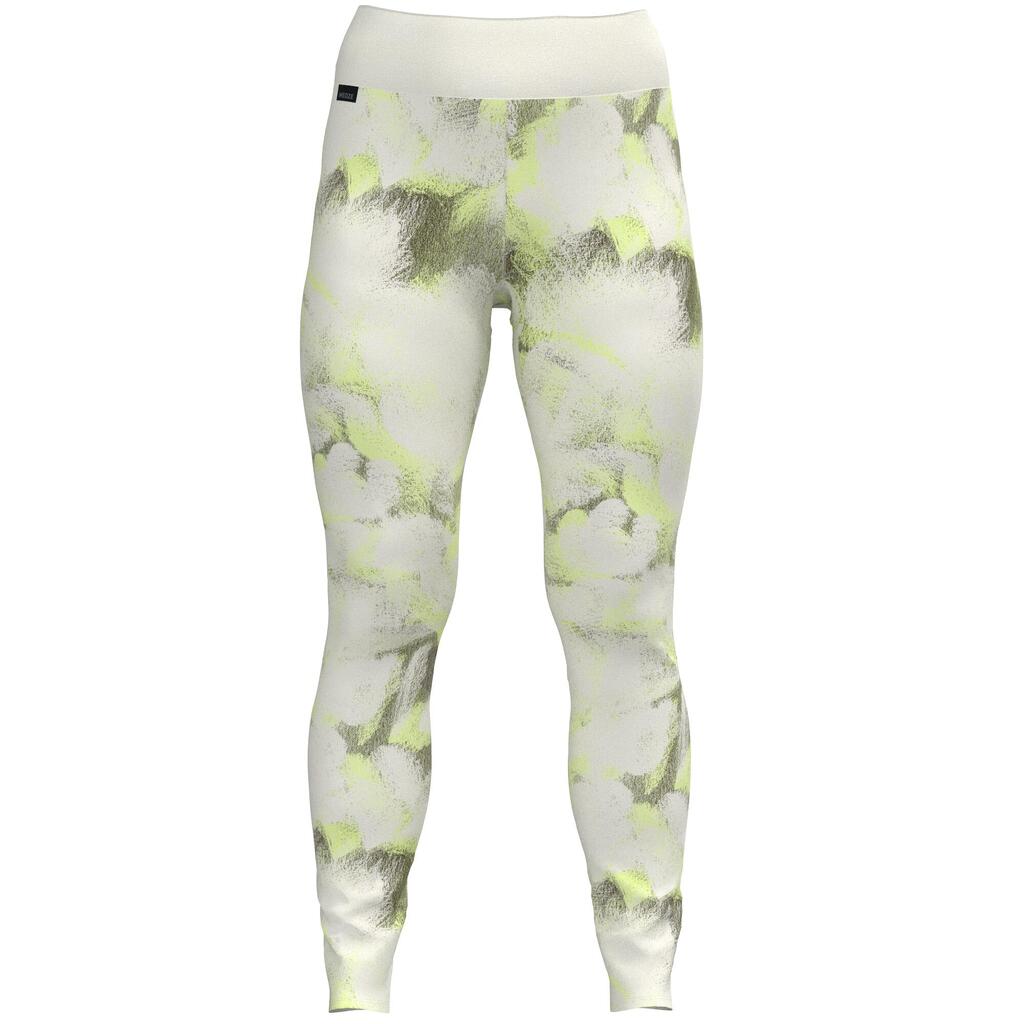 Women’s Thermal Ski Base Layer Bottoms - BL 500 - Green / White