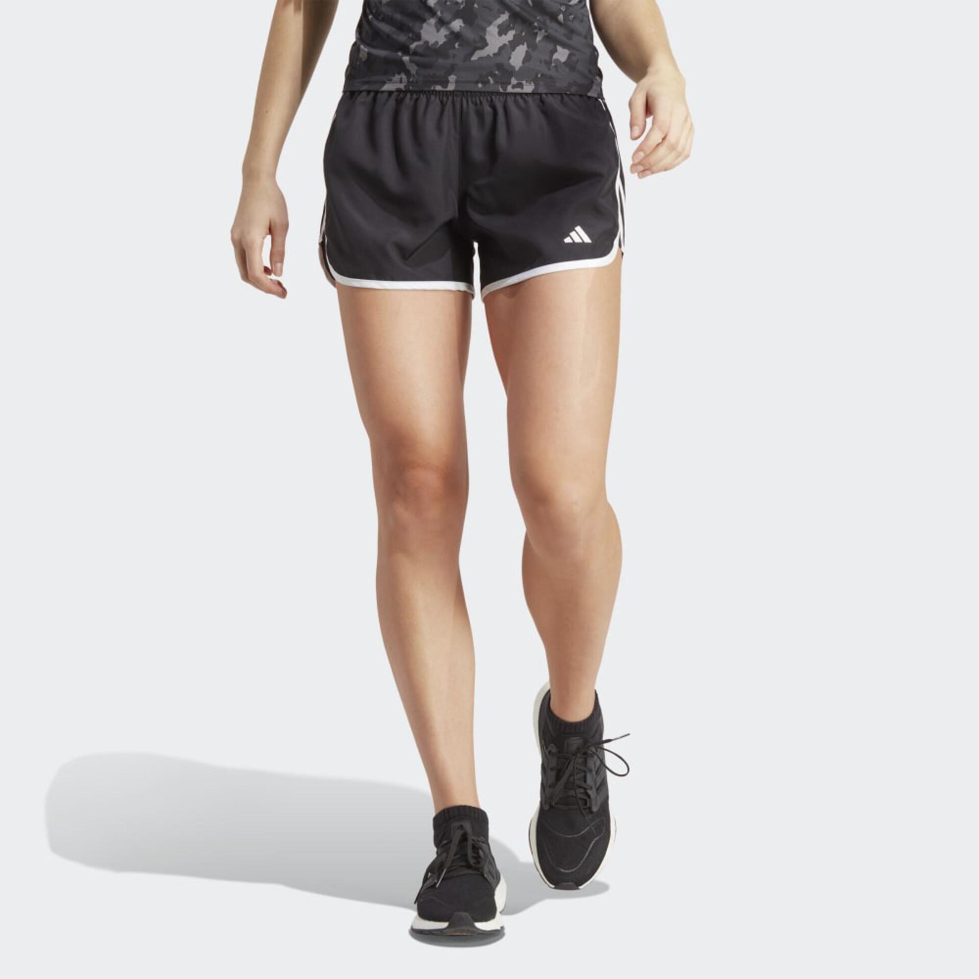 WOMAN'S RUNNING SHORTS ADIDAS MARATHON 20 BLACK