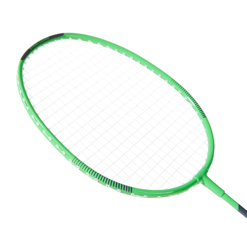 Lot de Raquettes de Badminton Enfant BR 130 - Vert/Miel