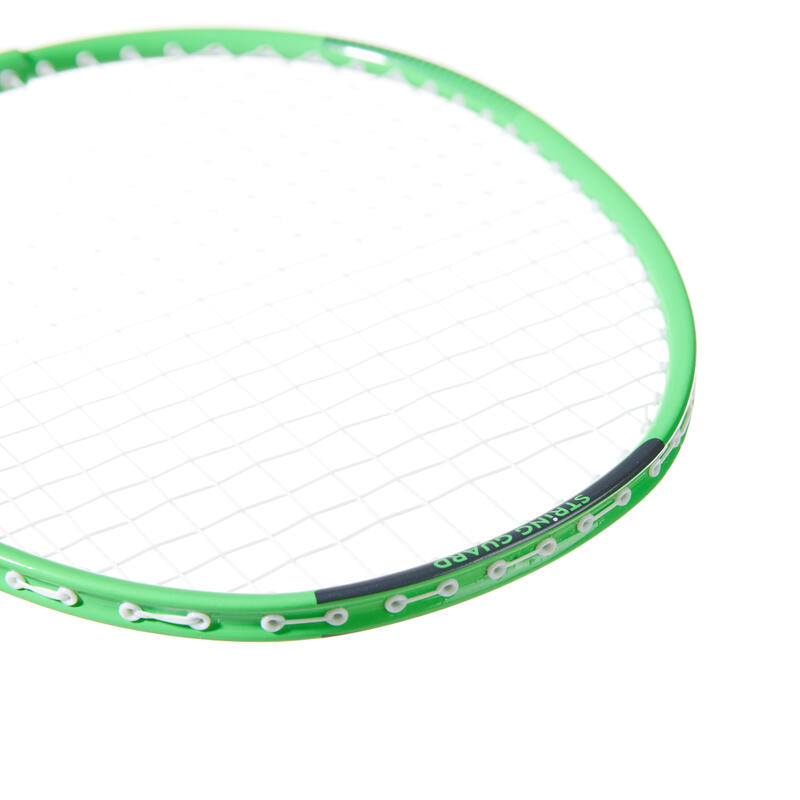Lot de Raquettes de Badminton Enfant BR 130 - Vert/Miel