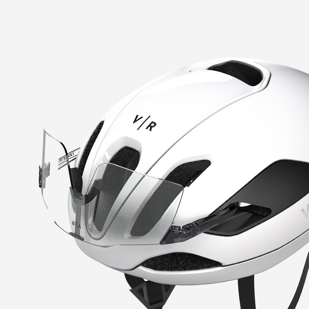 Casque de vélo route aéro RCR-F blanc