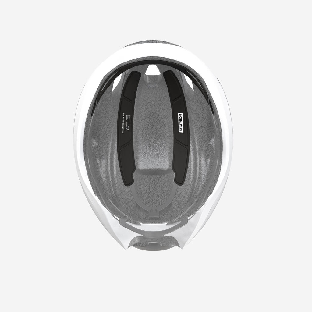 Casque de vélo route aéro RCR-F blanc