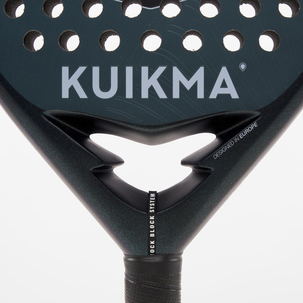 PALA DE PÁDEL ADULTO KUIKMA HYBRID METAL