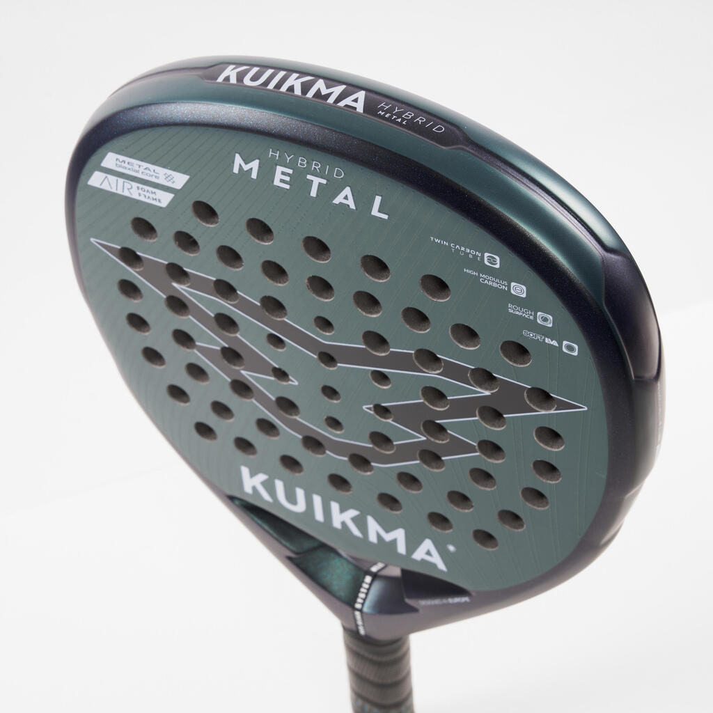 PALA DE PÁDEL ADULTO KUIKMA HYBRID METAL