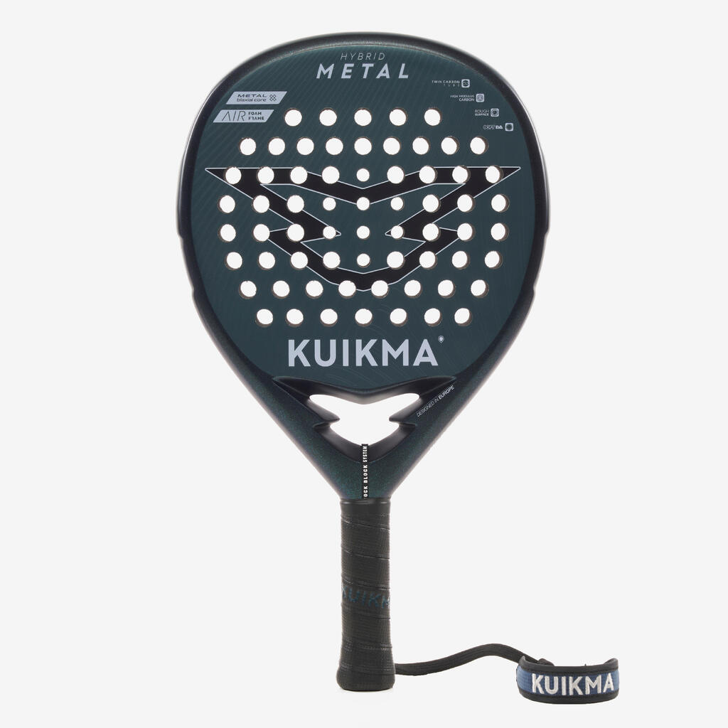 Adult Padel Racket Hybrid Metal