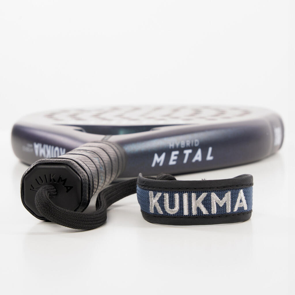 PALA DE PÁDEL ADULTO KUIKMA HYBRID METAL