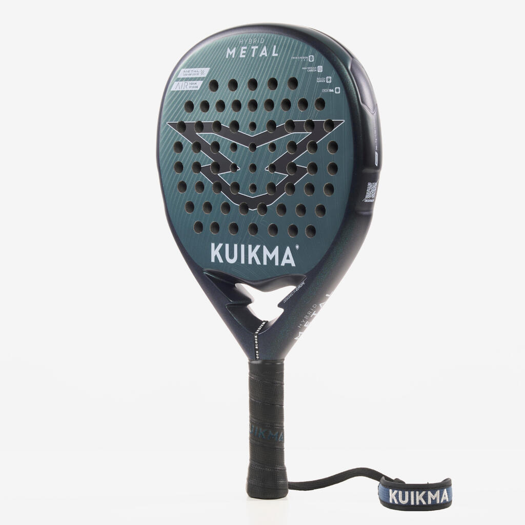 PALA DE PÁDEL ADULTO KUIKMA HYBRID METAL