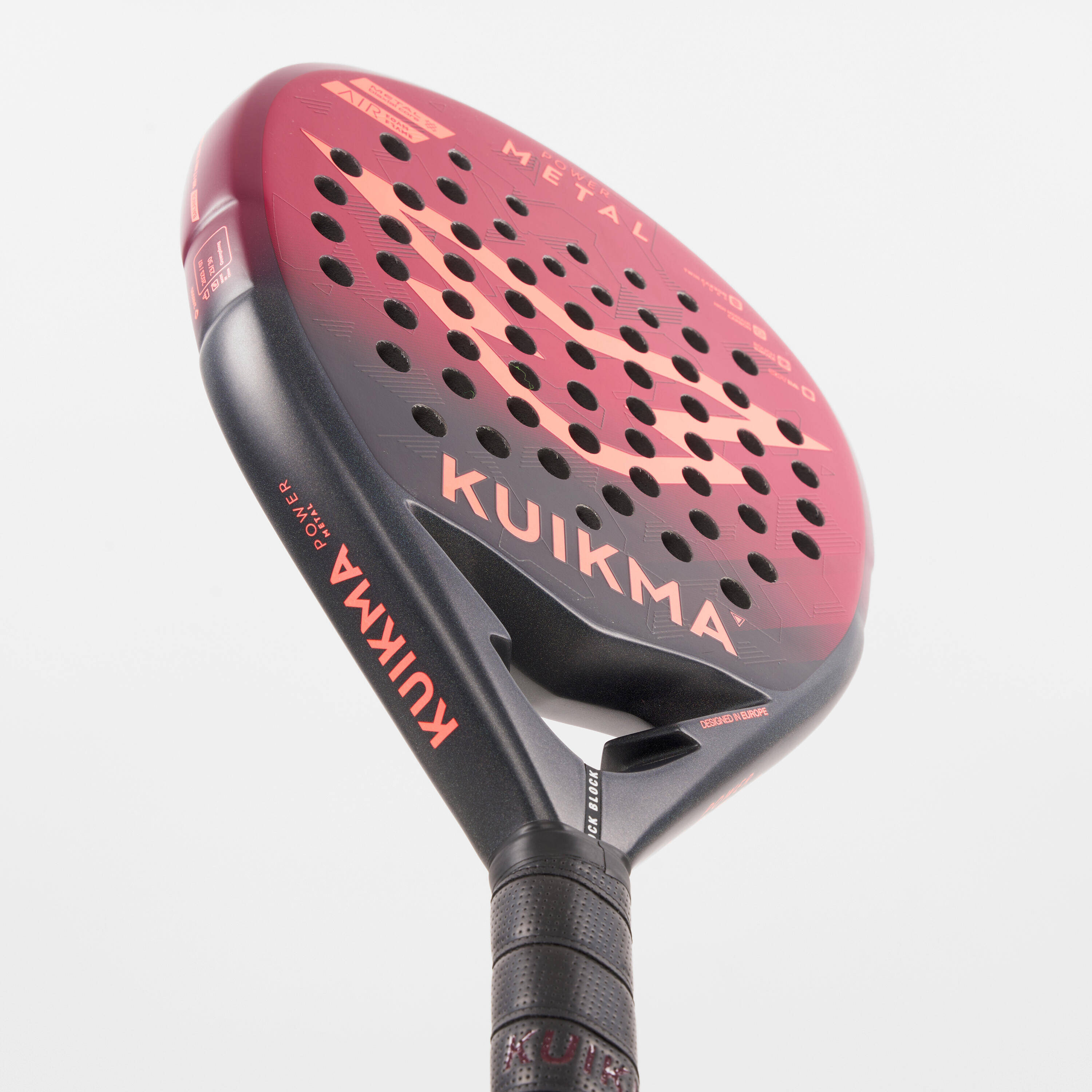 Adult Padel Racket Power Metal -  4