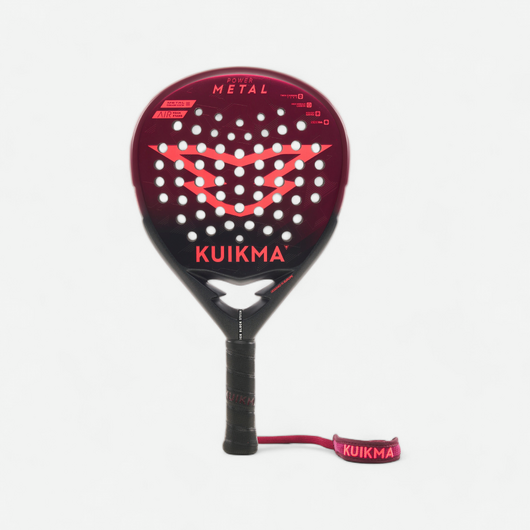 Raquette de padel adulte - kuikma power metal