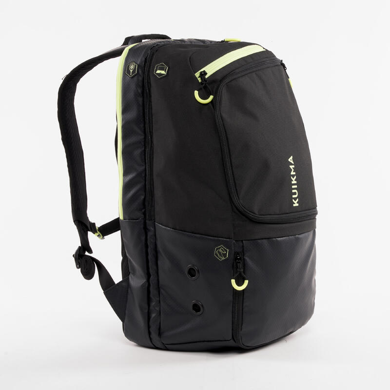 Mochila isotérmica de padel 30 litros - PBP Elite cinzento amarelo