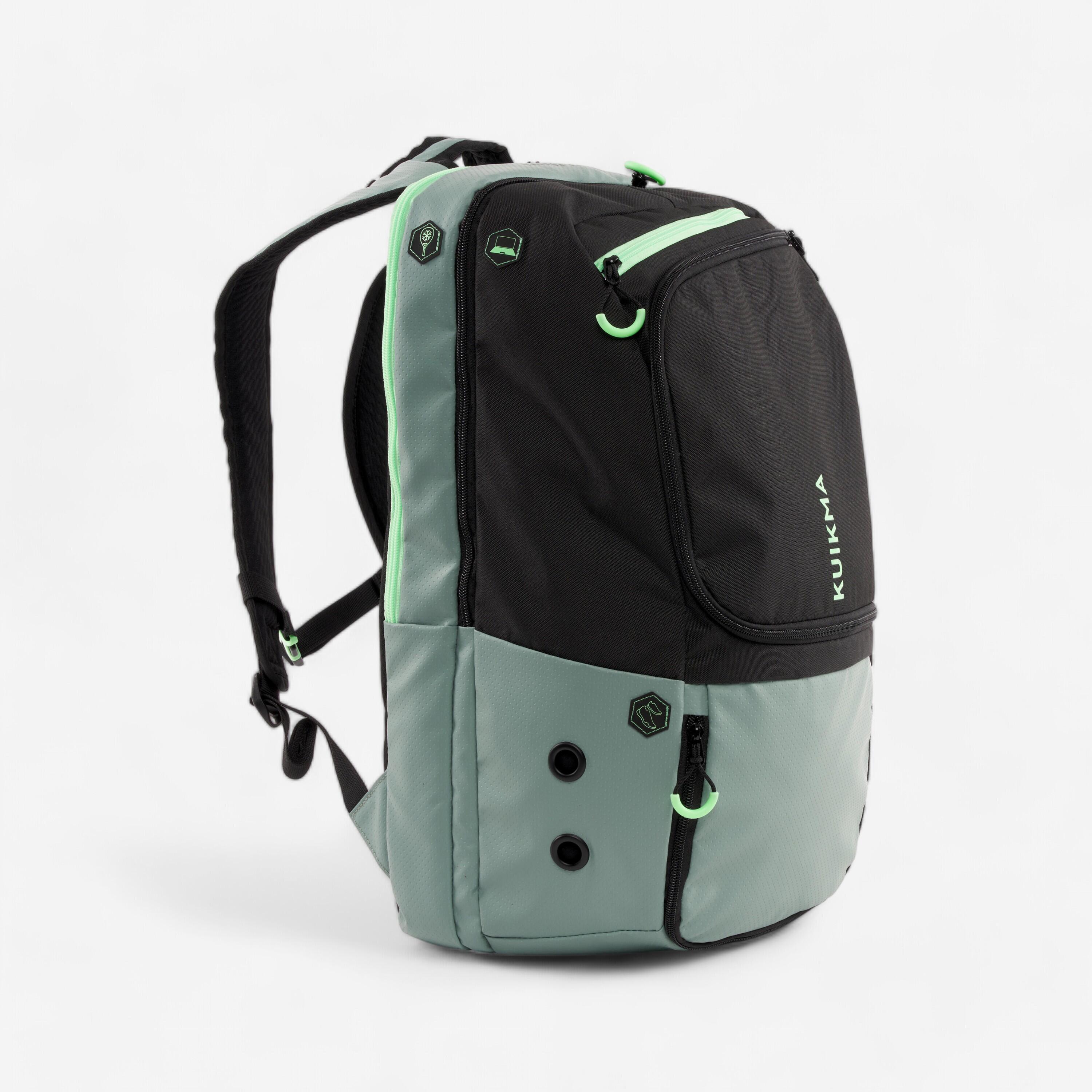 Kuikma - Sac À Dos Isotherme De Padel 30 Litres - Pbp Elite Vert - Sac À Dos - Padel Beach Tennis - Vert - Taille Unique - Decathlon