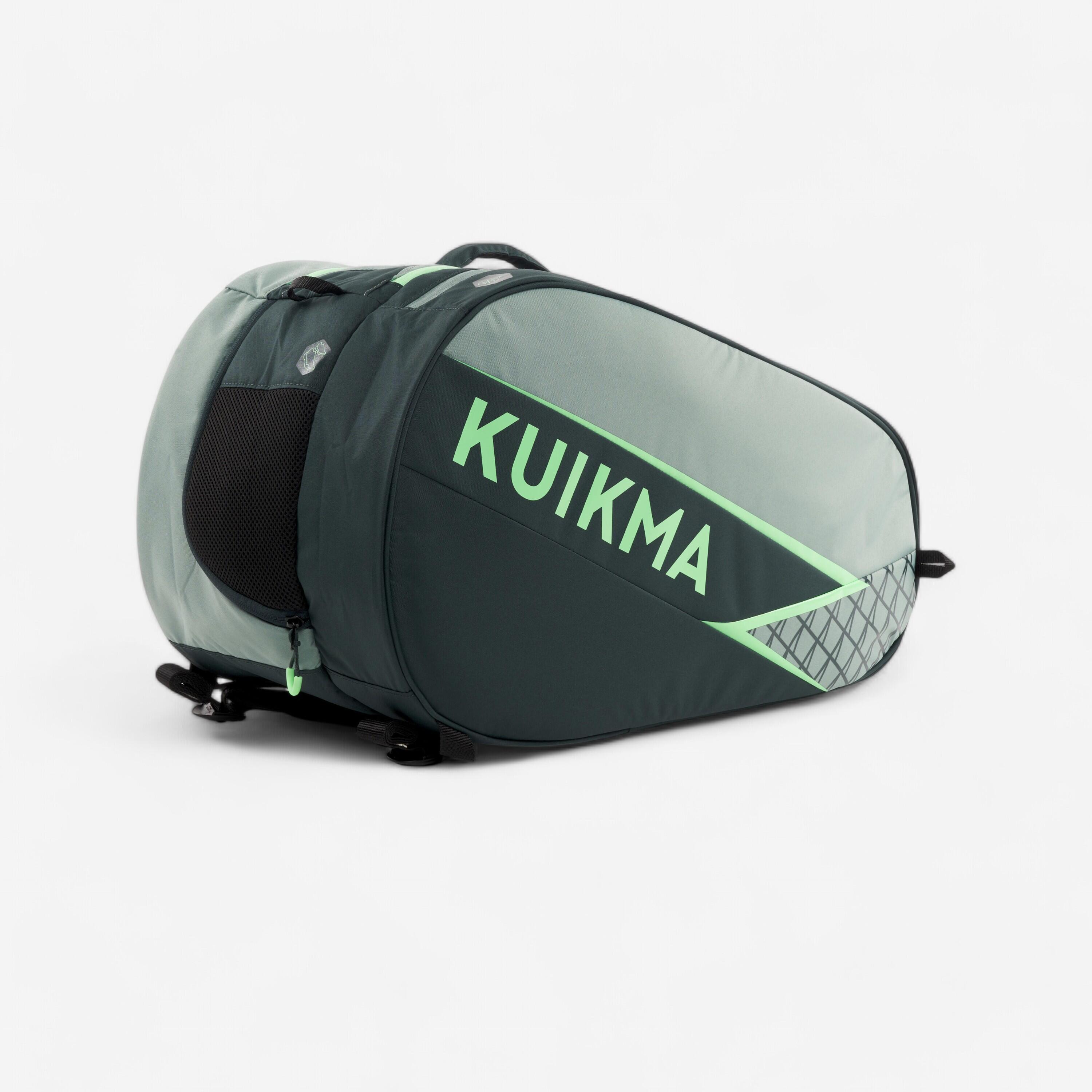 Kuikma - Sac De Padel Isotherme 35l - Kuikma Elite Vert - Sac De Raquette - Padel Beach Tennis - Bordeaux-noir-rouge - Taille Unique - Decathlon