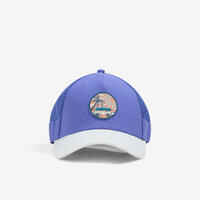 Adult Trucker Style Beach Volley Cap BVCAP - Blue/White