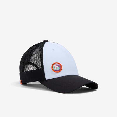 Damen/Herren Beachvolleyball Cap Trucker Style ‒ BVCAP weiss/rosa