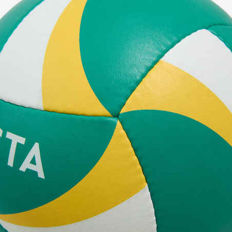 Balón de vóley playa BV900 FIVB verde y amarillo