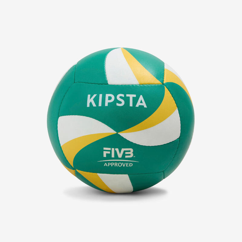 Pallone beach-volley BV 900 FIVB verde-giallo