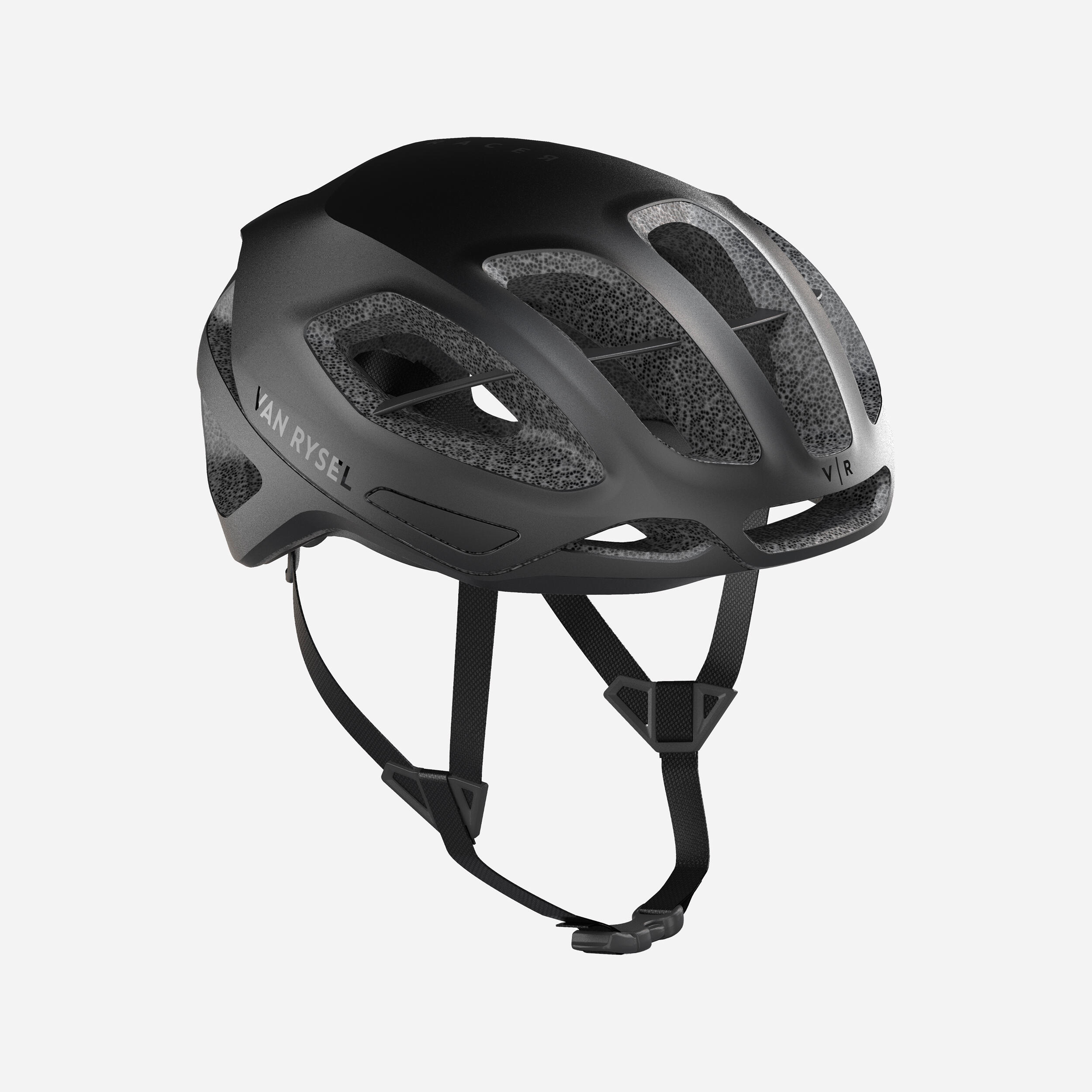 Road Cycling Helmet RCR - Black 1/6