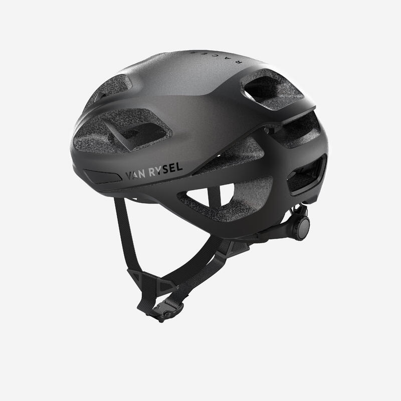 Casco Ciclismo Carretera Van Rysel RCR Negro Decathlon AG2R La Mondiale