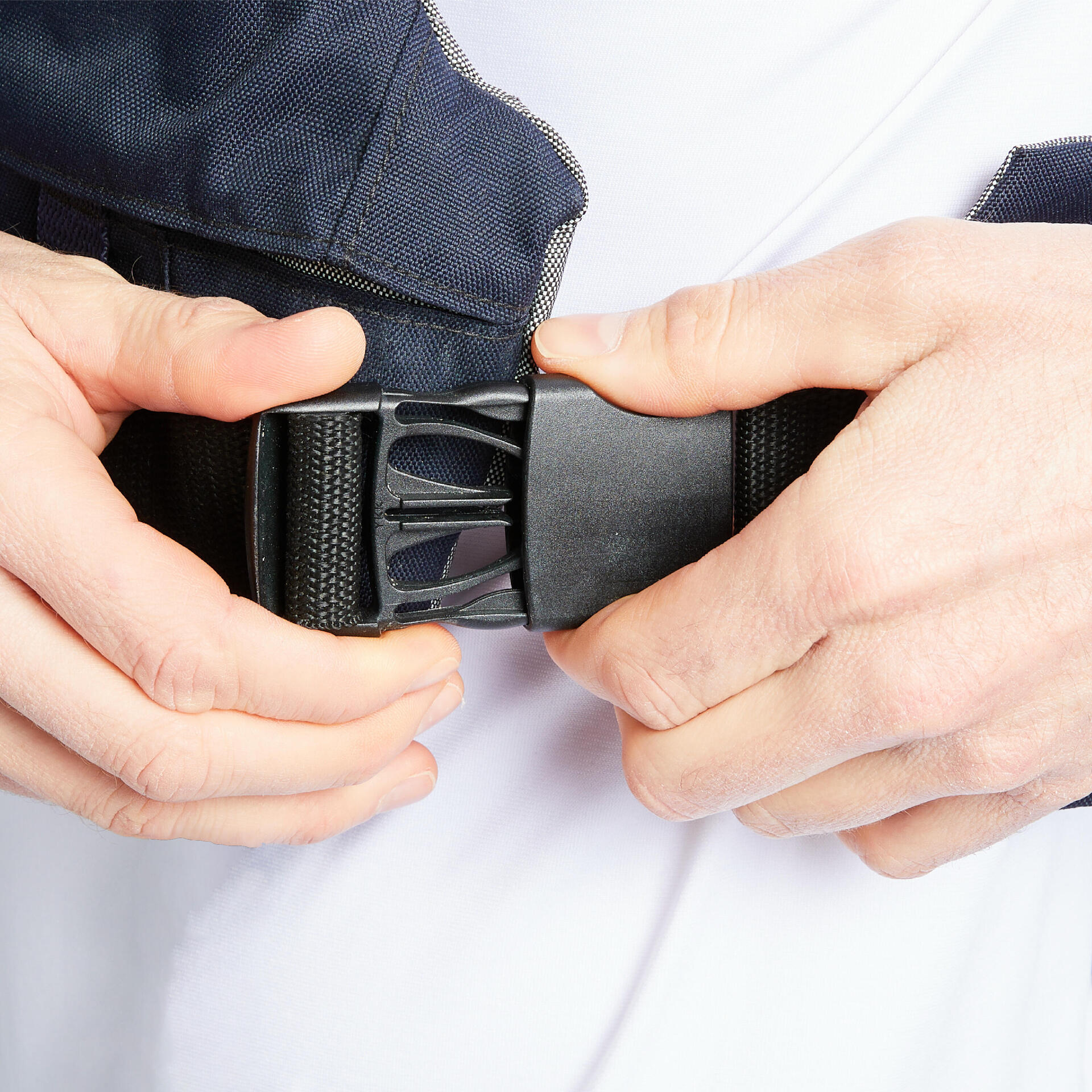 Buoyancy life jacket BA 50 Newtons Sailing club red and blue